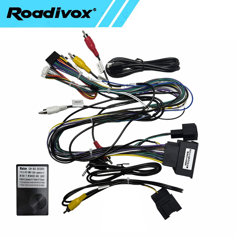 Audio Cable Rca - Decodificador Canbus para radio de coche