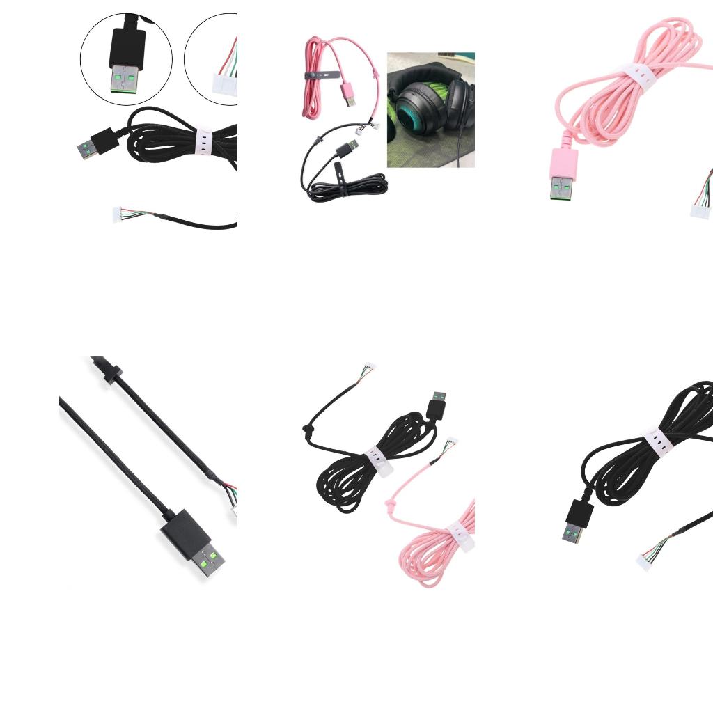 Headphone Parts - Cable carga USB Cable línea PVC