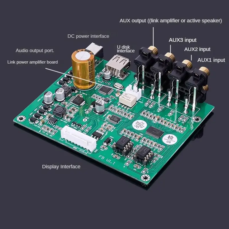 Pcm5102 - Preamplificador de alta fidelidad Bluetooth 5,3