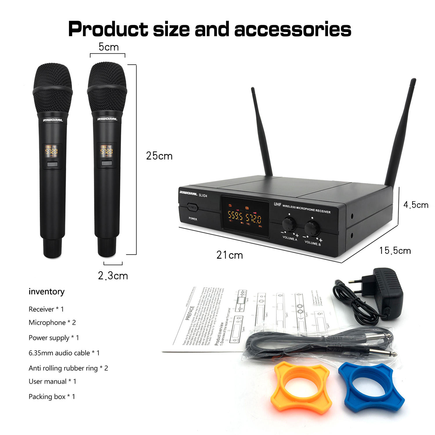 Condenser Microphone Kit - 2026 SLXD4 El mejor micrófono inalámbrico