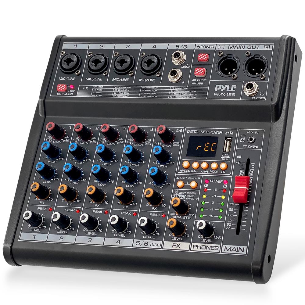 Audio Interface - Mezclador de Audio Compacto, Interfaz de