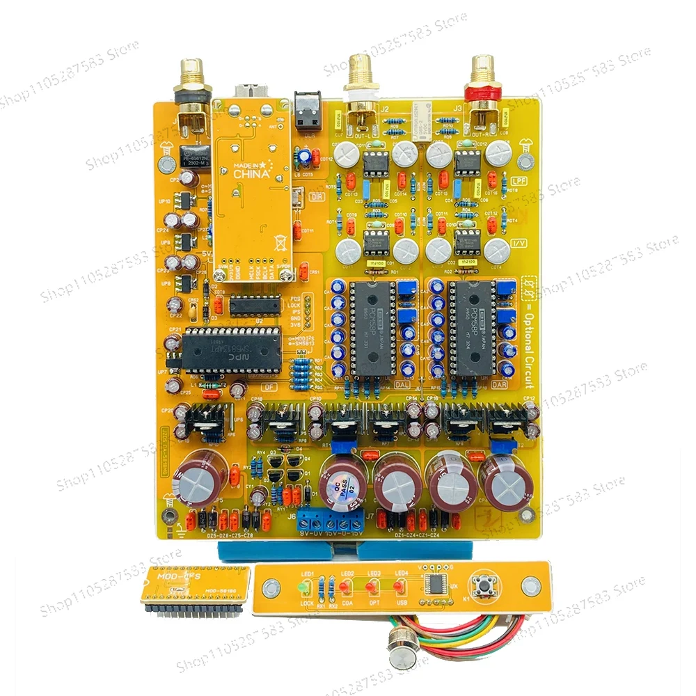 Dac Board - Placa de Decodificación PCM58 USB Bluetooth