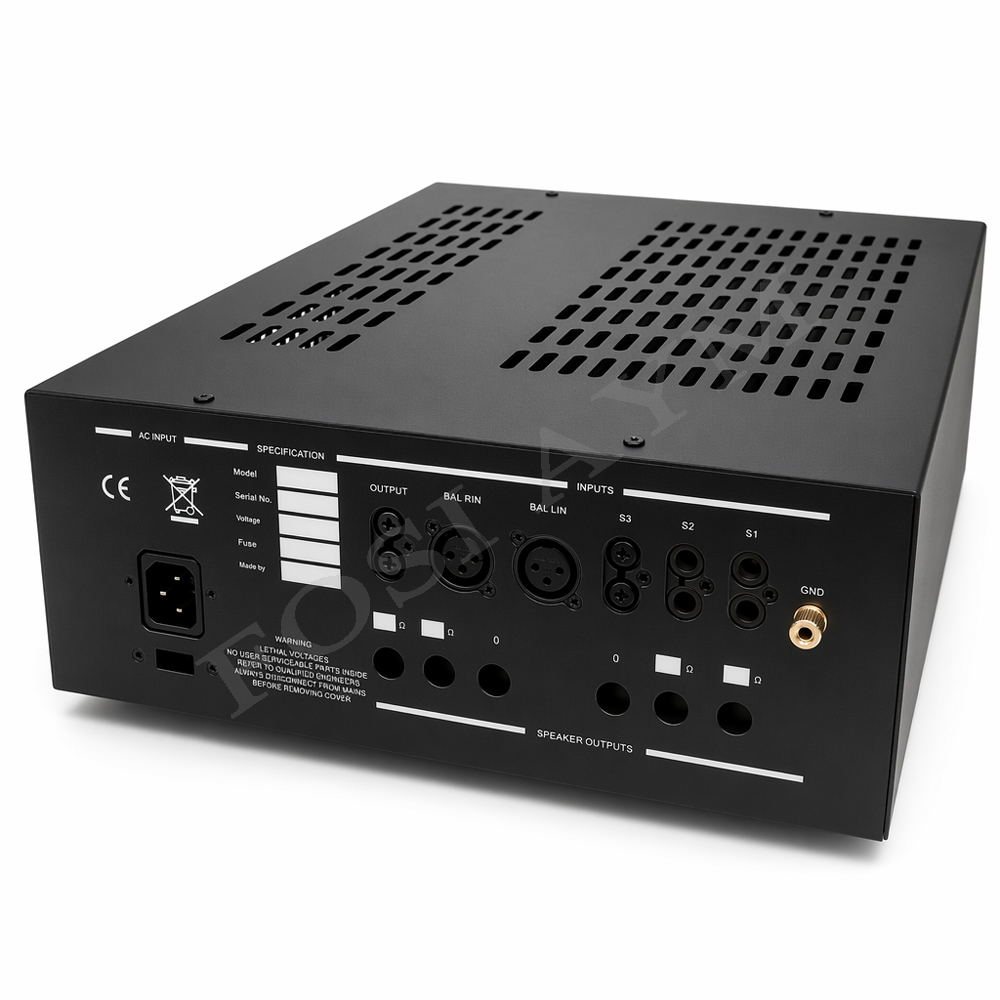 Caja de Aluminio para Amplific - Speaker Enclosure reseña y precio
