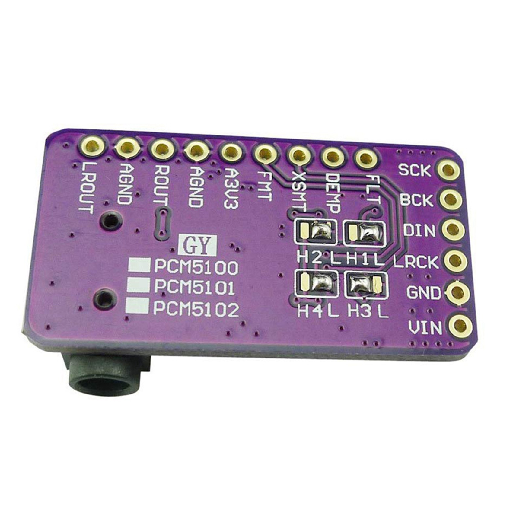 Módulo decodificador DAC de Au - Pcm5102 reseña y precio
