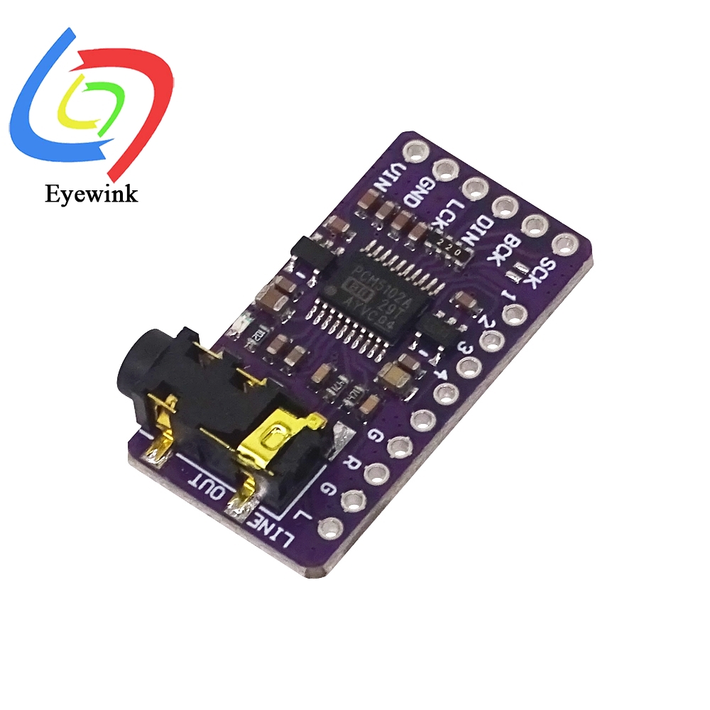 Interfaz I2S PCM5102A Módulo d - Pcm5102 reseña y precio
