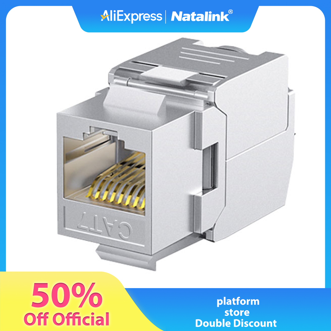 Natalink 10 Uds RJ45 Cat8 Cat7 - Rj45 Jack reseña y precio