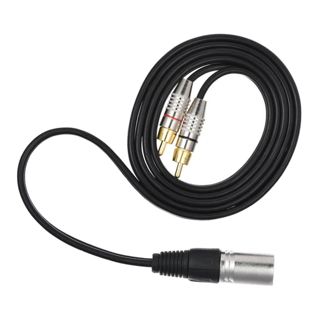 Cable divisor de audio XLR a R - Rca Cable reseña y precio