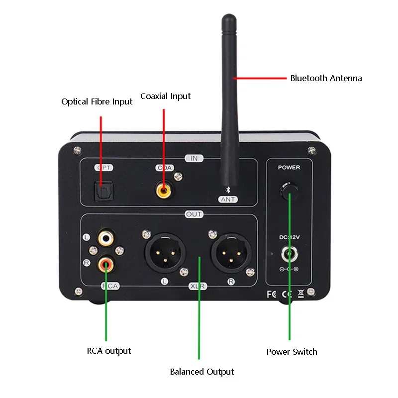 Preamplificador de tubos HiFi  - Audio Dac reseña y precio