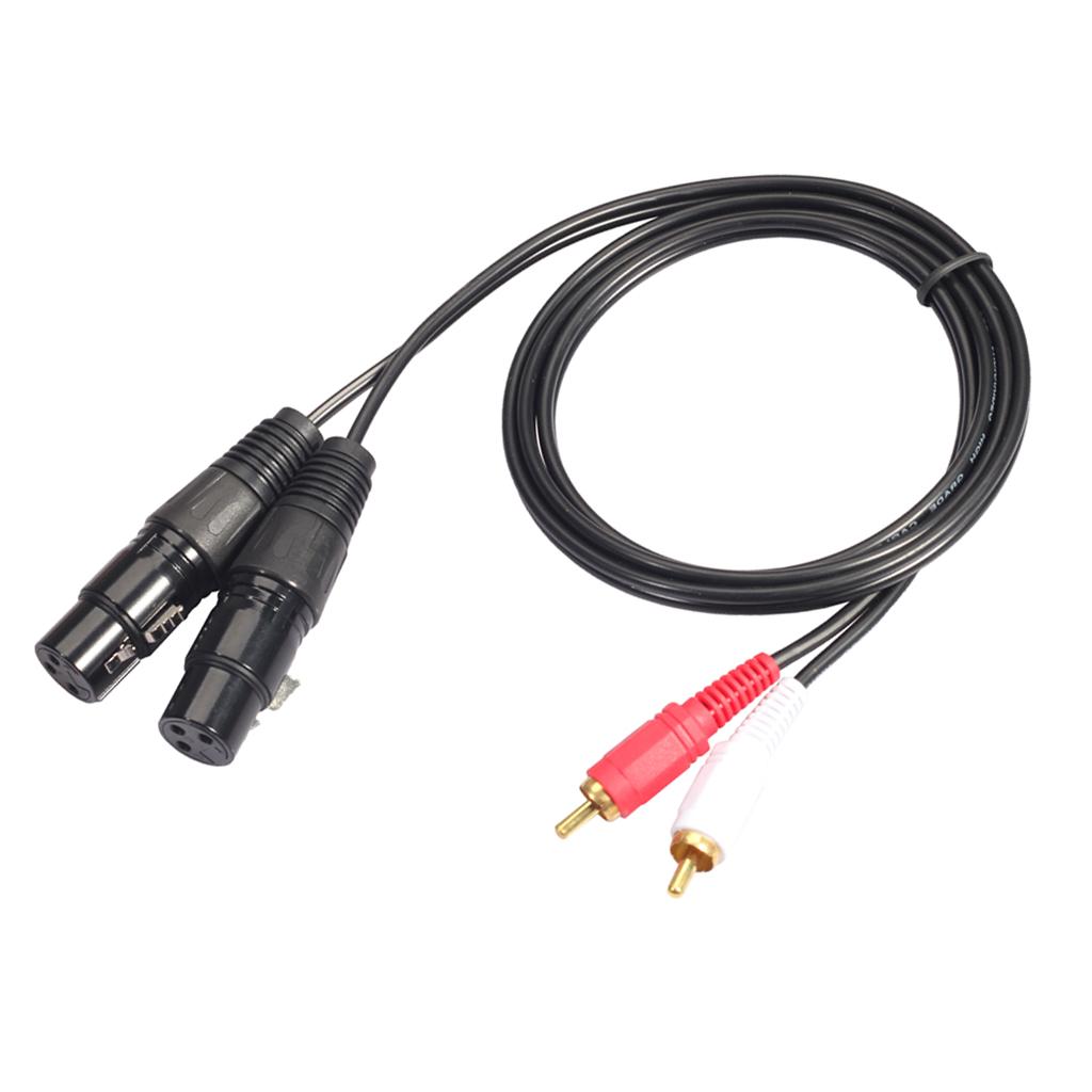 Adaptador de cable de audio XL - Rca Cable reseña y precio