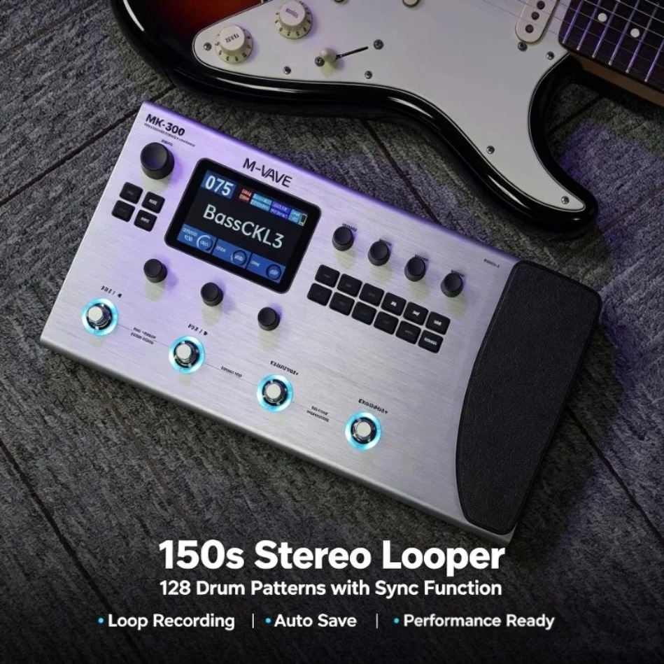 M-VAVE MK-300 Procesador de Mo - Audio Interface reseña y precio