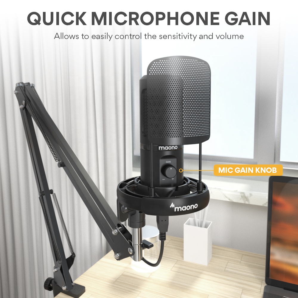 Kit de Micrófono Profesional M - Condenser Microphone Kit reseña y precio