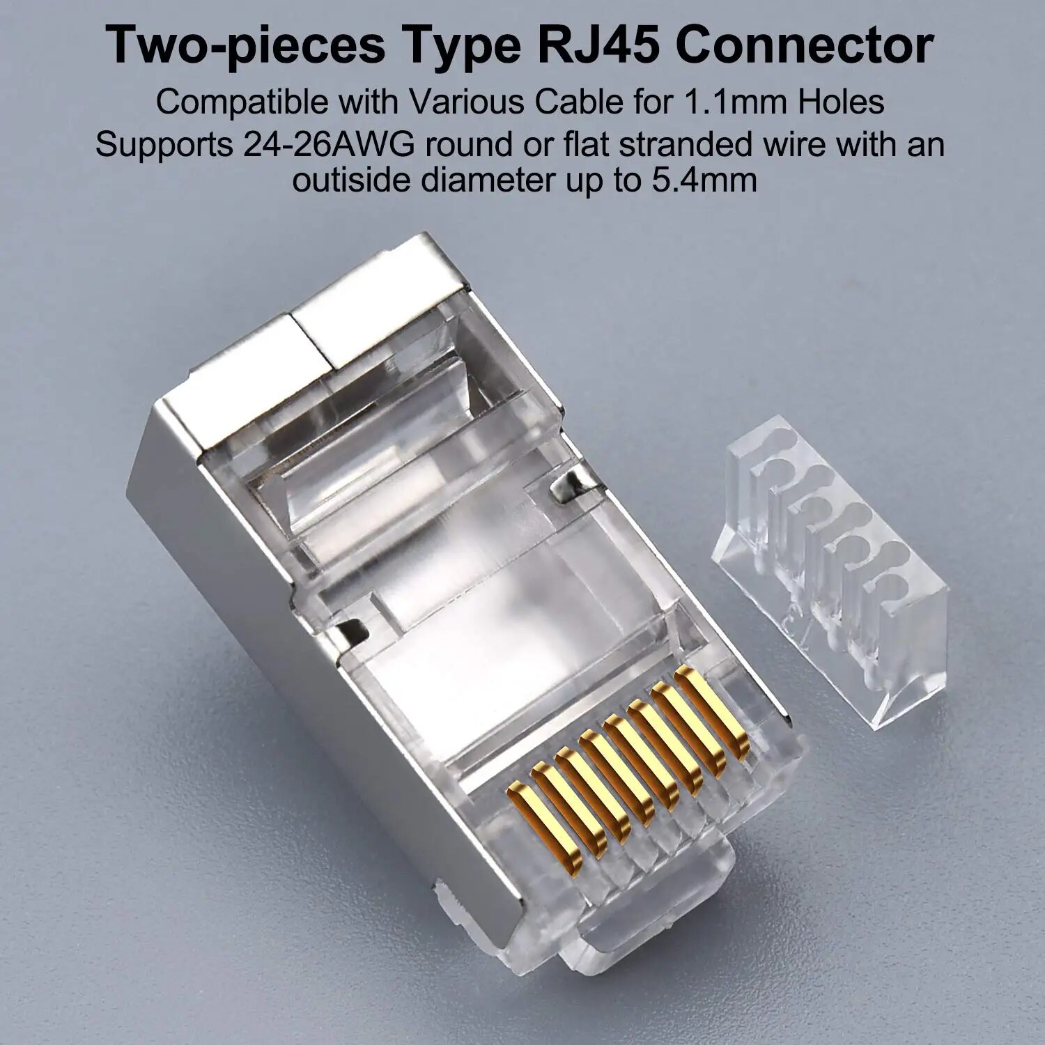 ZoeRax 50 conectores Cat6 RJ45 - Rj45 Jack reseña y precio