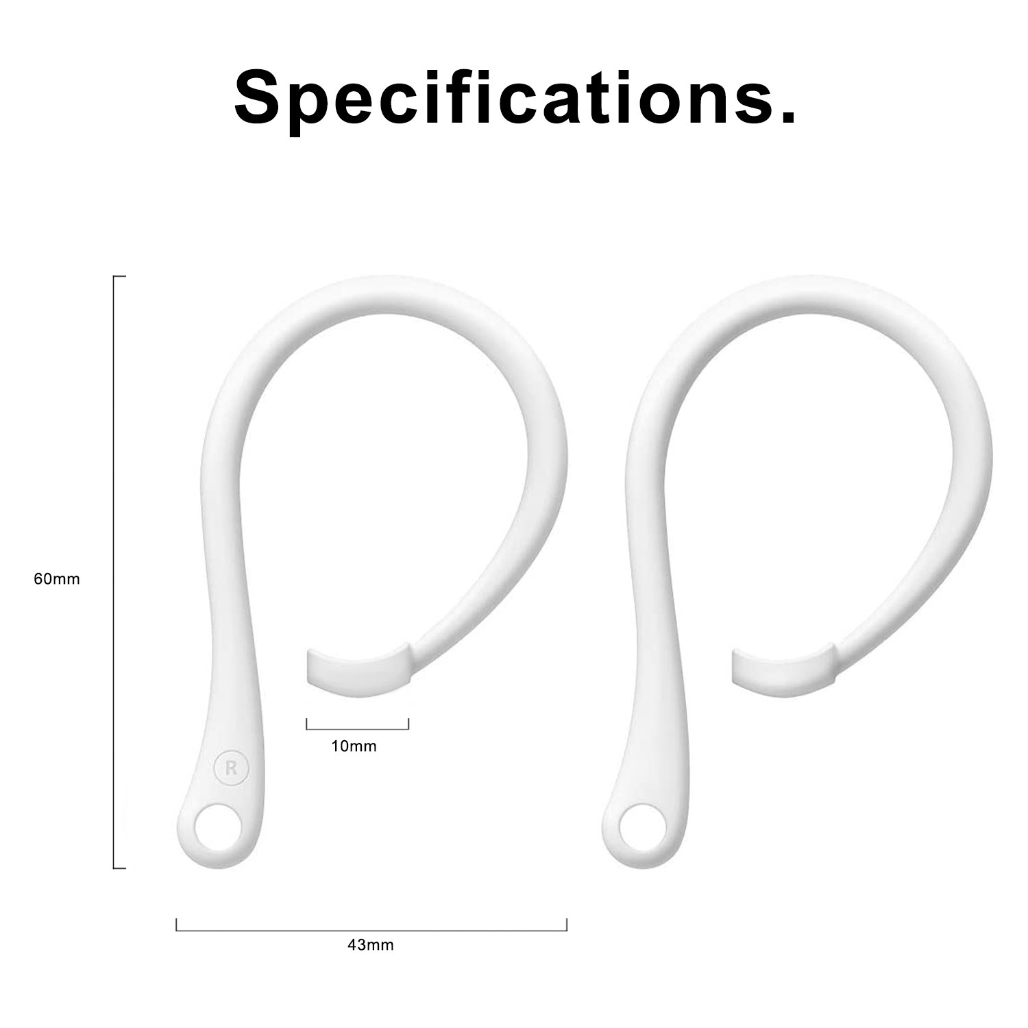 1 par de ganchos antipérdida p - Headphone Parts reseña y precio