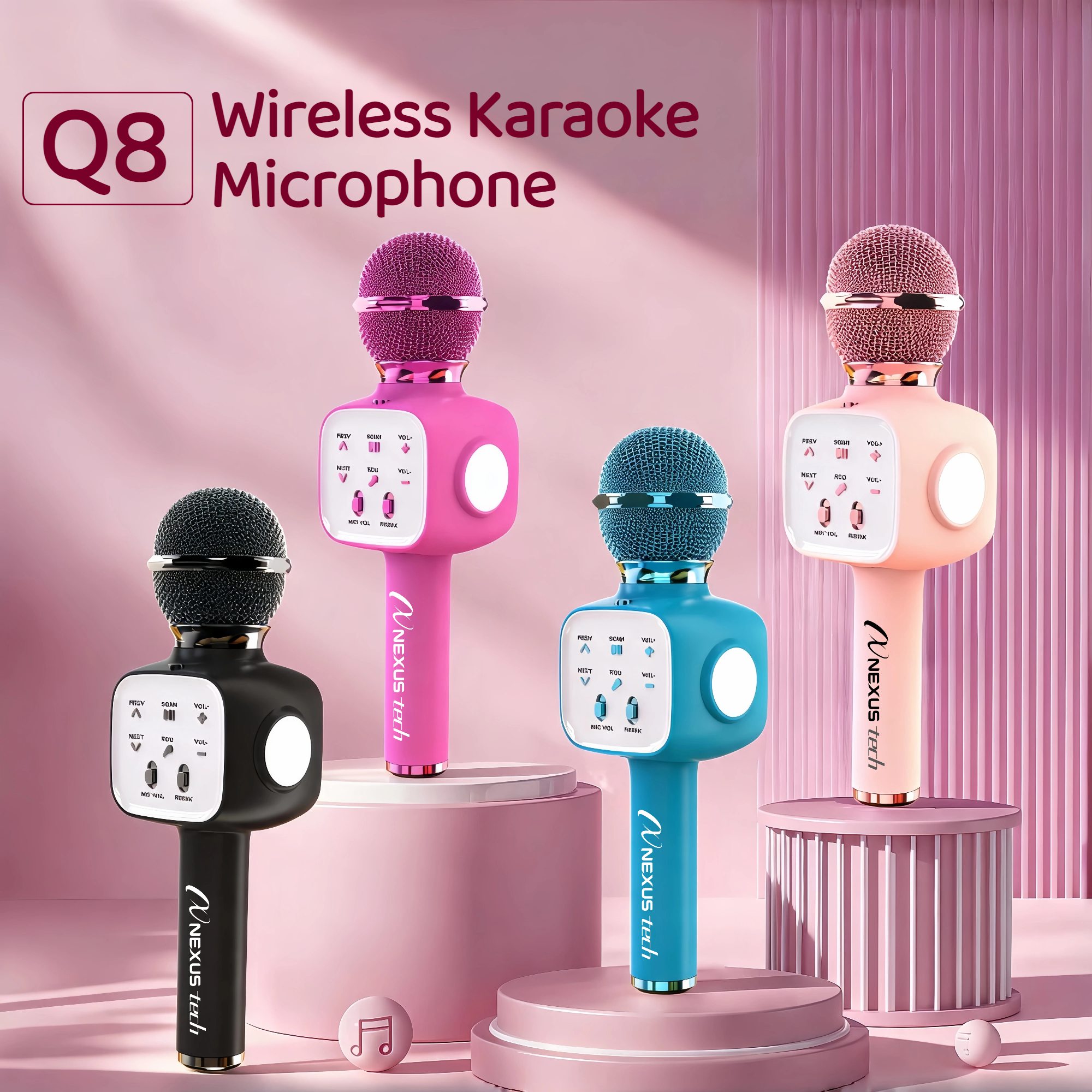 Máquina de karaoke inalámbrica - Condenser Microphone Kit reseña y precio
