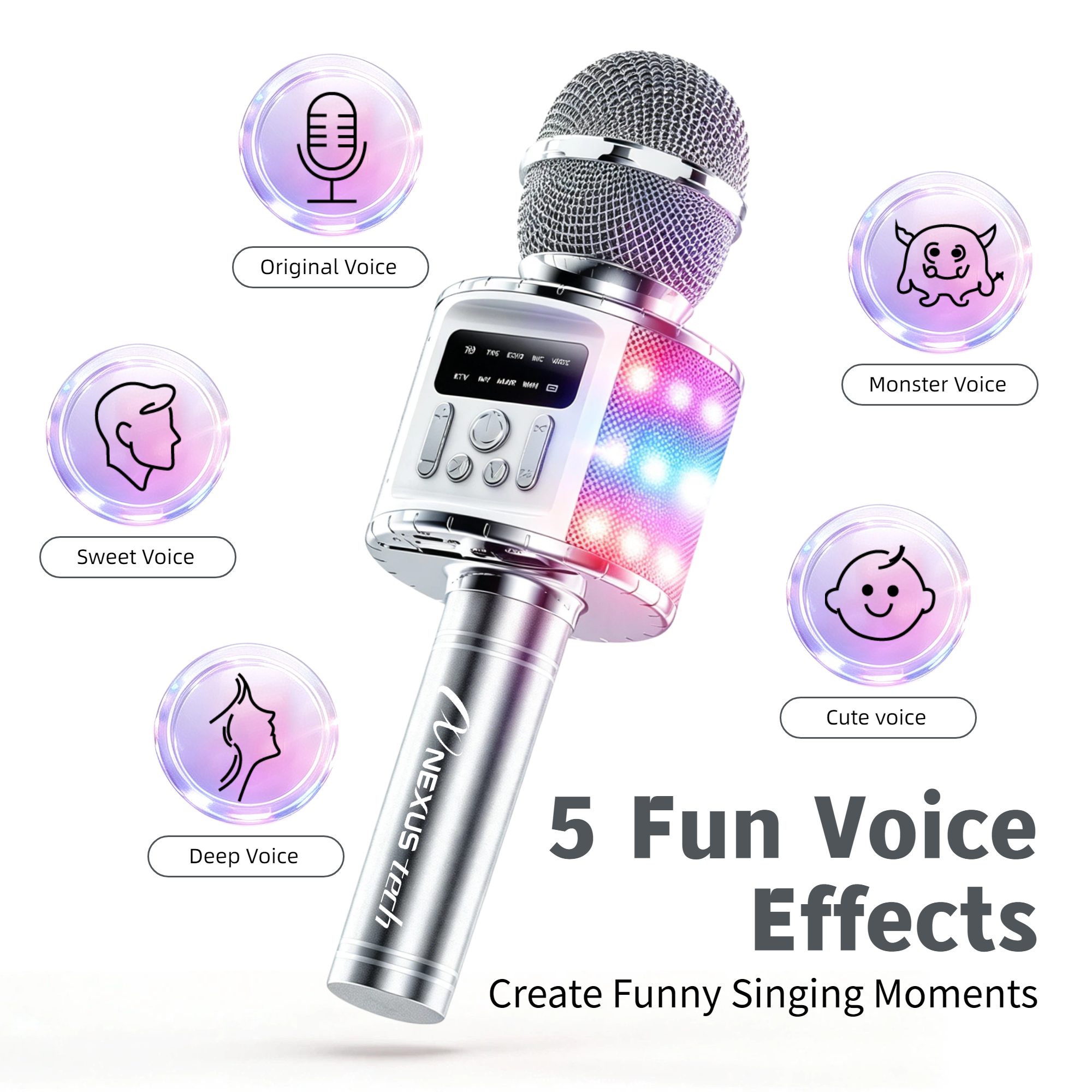 Micrófono de karaoke para Hall - Condenser Microphone Kit reseña y precio