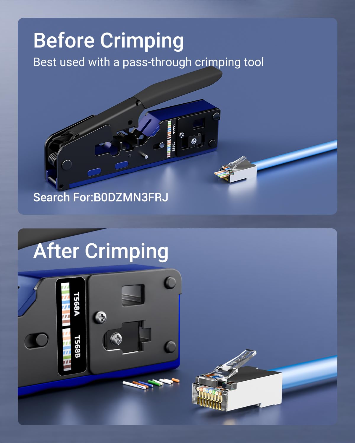 Conectores RJ45 blindados Cat  - Rj45 Jack reseña y precio