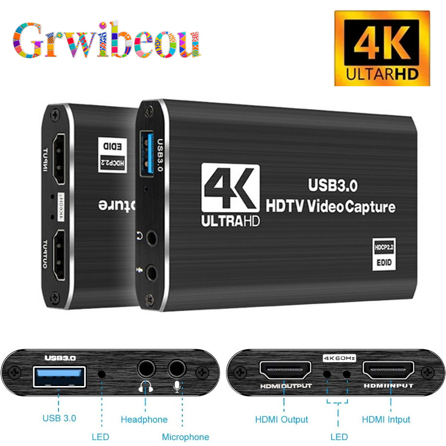 Tarjeta de captura de vídeo 4K - Usb Sound Card reseña y precio