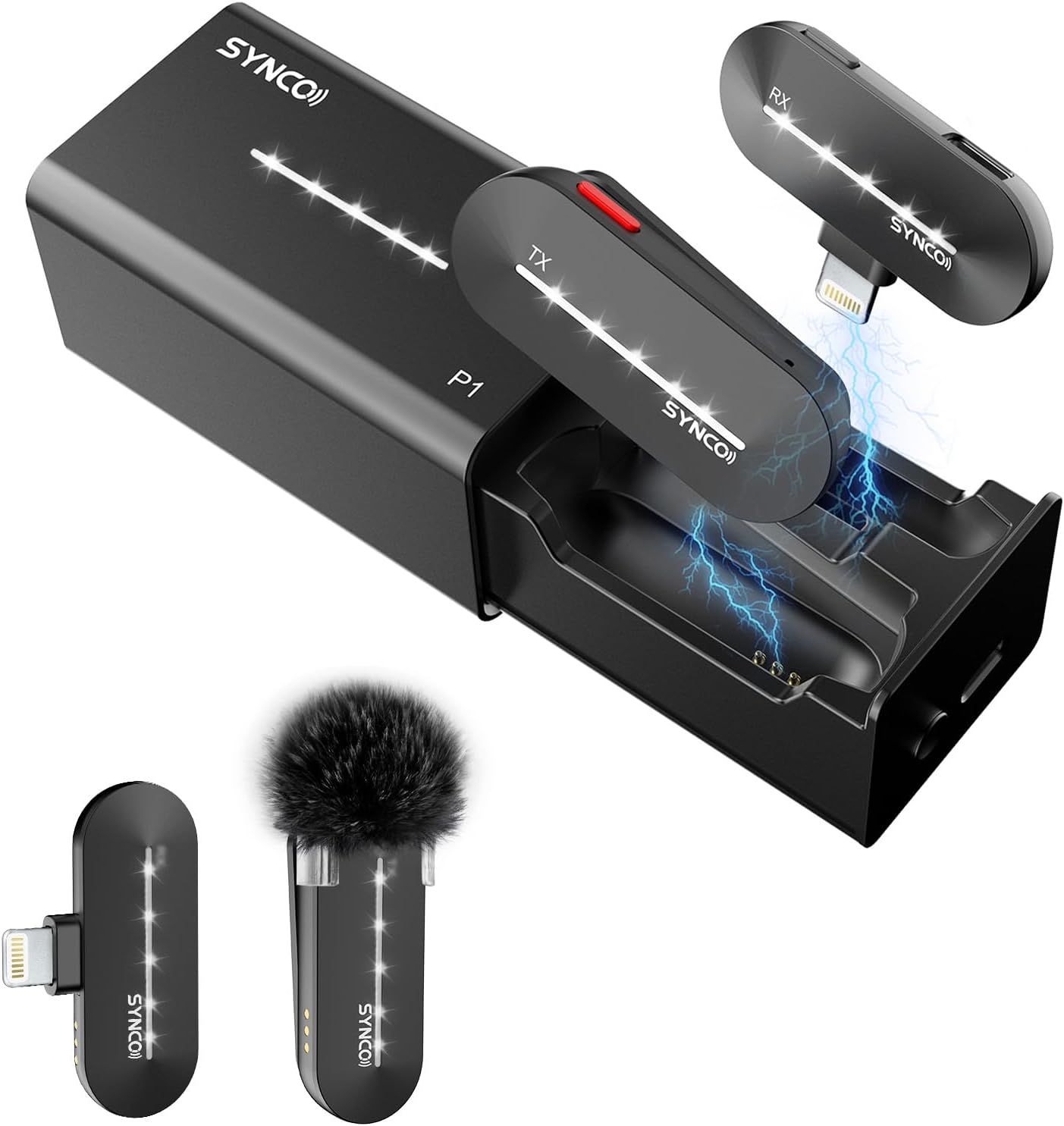 Micrófono Lavalier inalámbrico - Condenser Microphone Kit reseña y precio