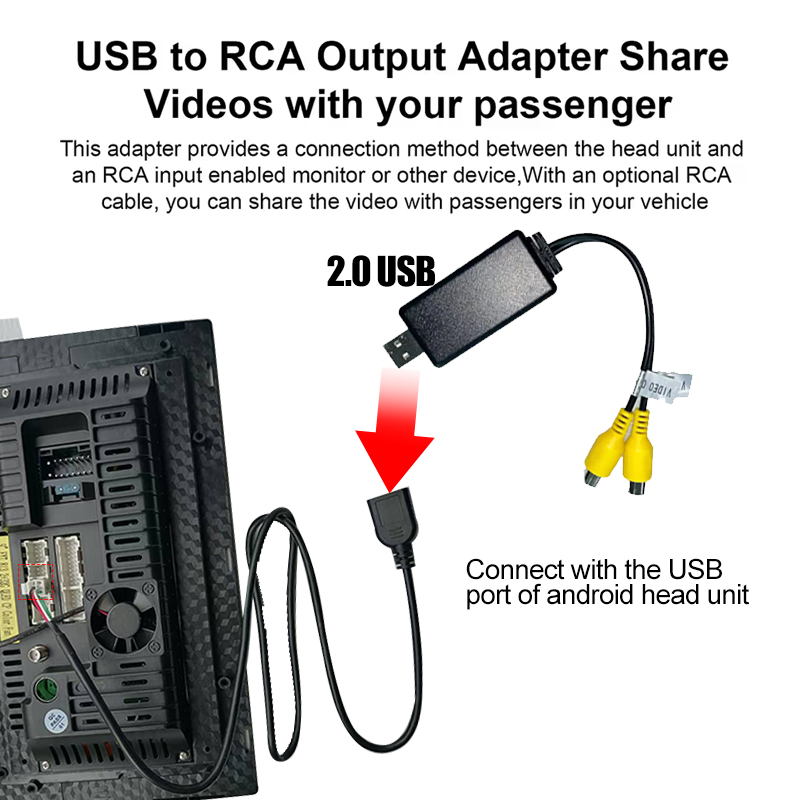Cable de salida de video USB A - Audio Cable Rca reseña y precio