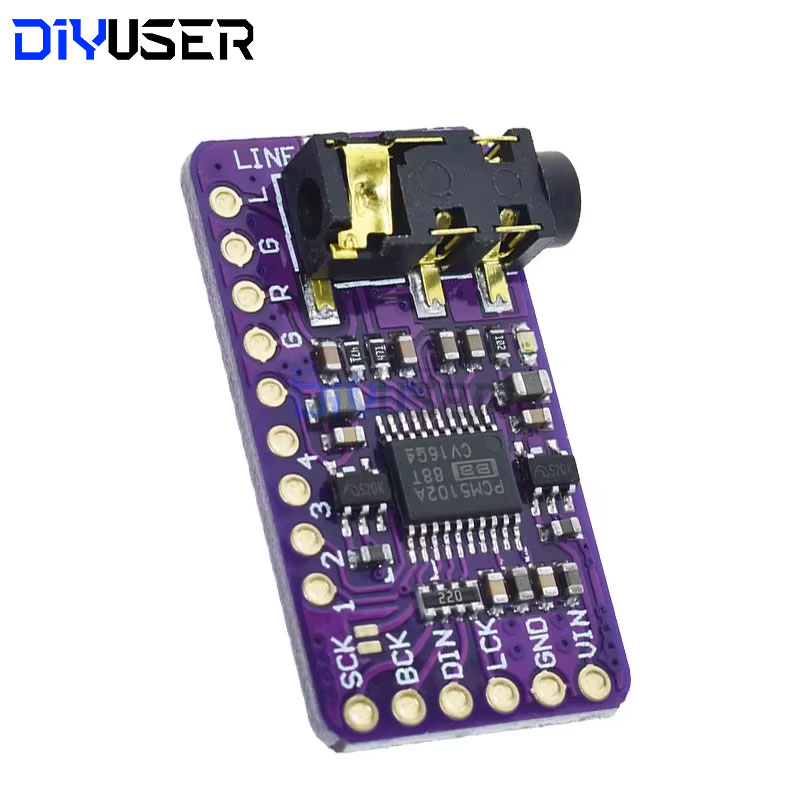 Interfaz DIYUSER I2S PCM5102A  - Pcm5102 reseña y precio