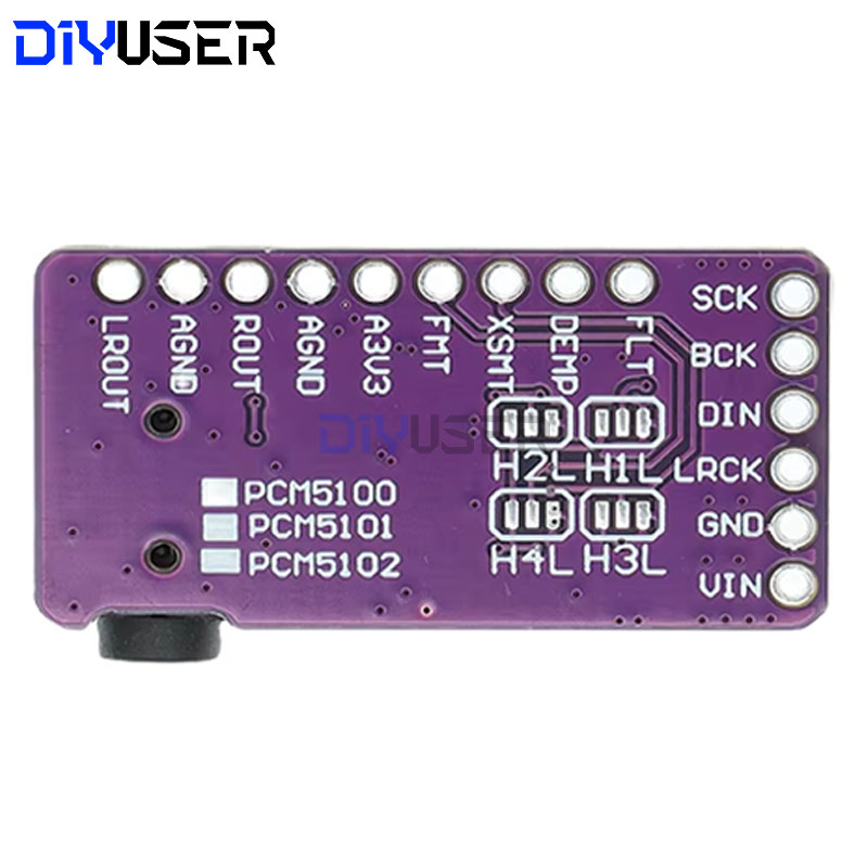 Interfaz DIYUSER I2S PCM5102A  - Pcm5102 reseña y precio