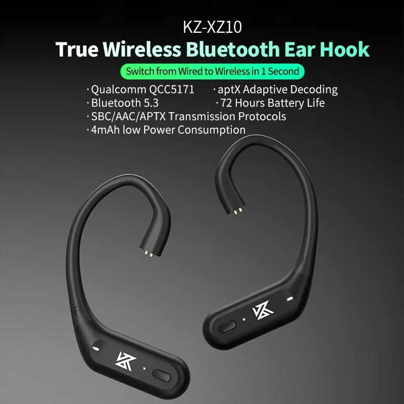 KZ XZ10 auriculares Bluetooth  - Headphone Parts reseña y precio