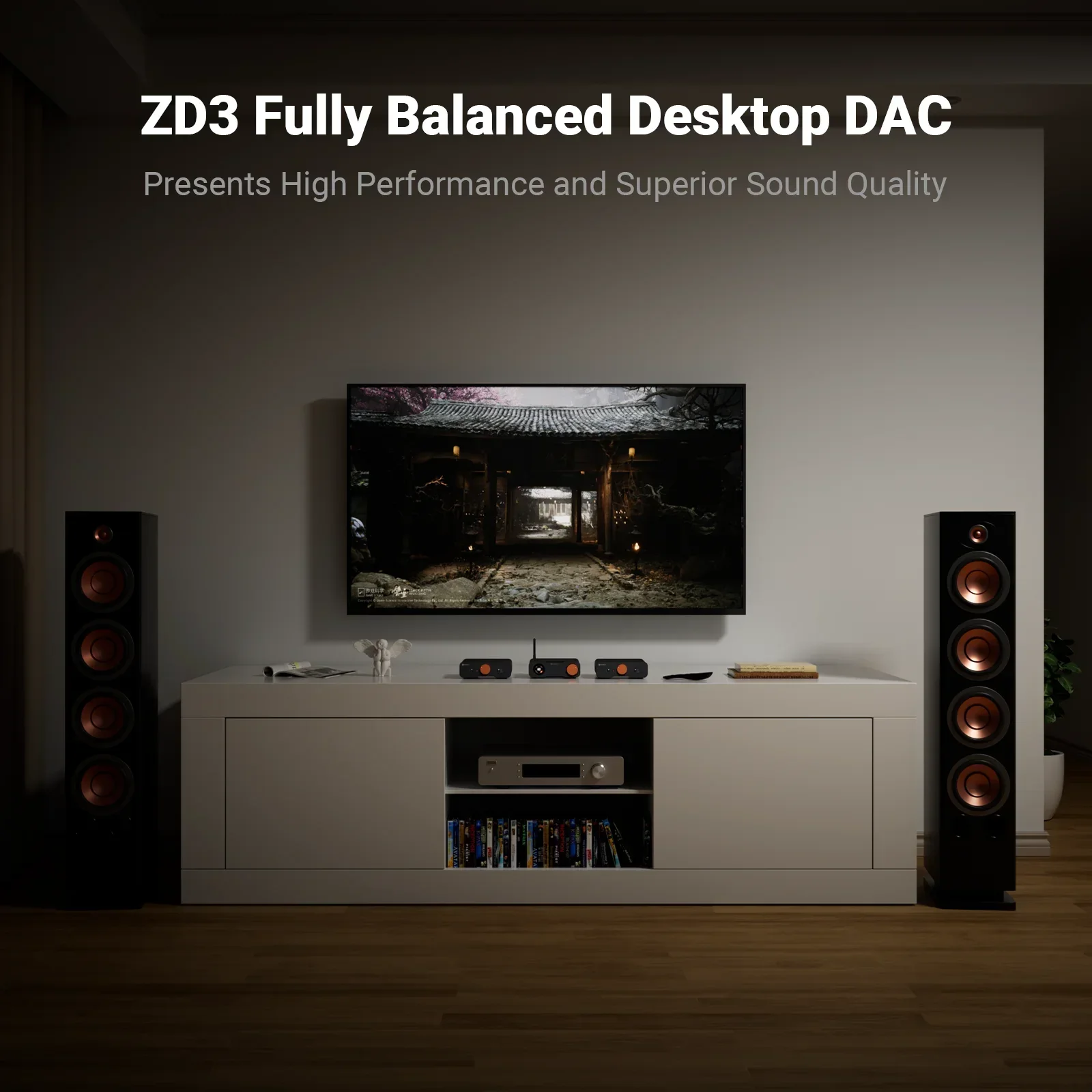 Fosi Audio ZD3 Azul, DAC de Es - Audio Dac reseña y precio