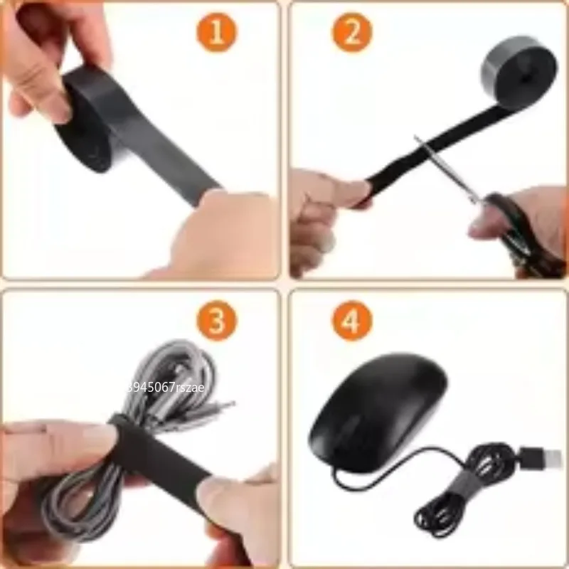 Organizador de cables, cinta a - Headphone Parts reseña y precio