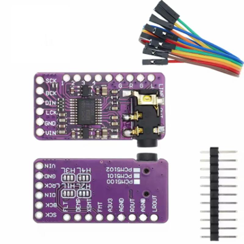 Módulo reproductor I2S GY-PCM5 - Pcm5102 reseña y precio