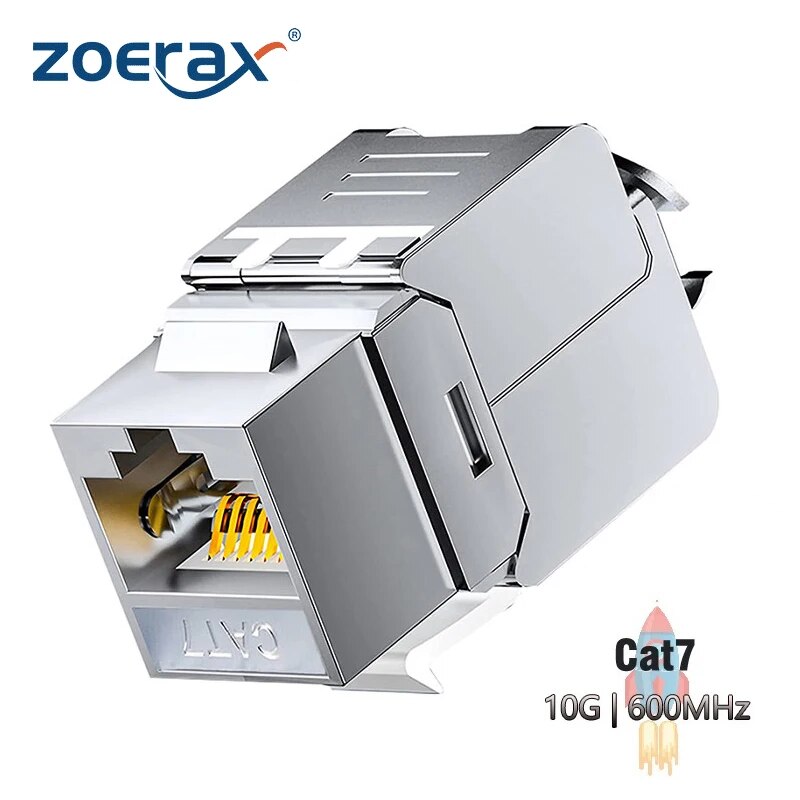 ZOERAX Cat6a Cat7 Keystone Jac - Rj45 Jack reseña y precio