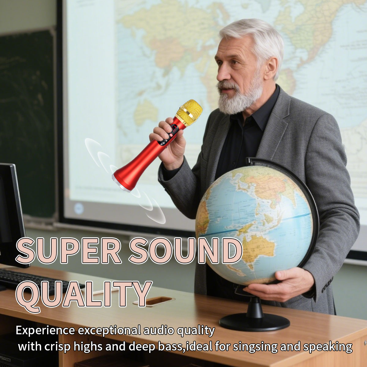 1 pieza de 28cm 25W/Pc micrófo - Condenser Microphone Kit reseña y precio